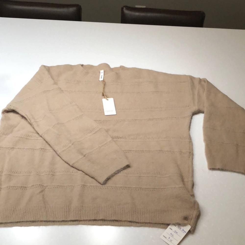 Brand new with tags wishlist Taupe Sweater